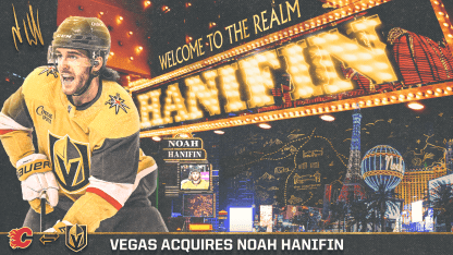 Noah Hanifin acquisition visual for the NHL Trade Simulator project